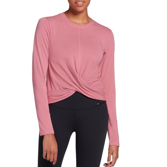 CALIA by Carrie Underwood Tops - NWT CALIA Women's Everyday Relaxed Long Sleeve T-Shirt Size XL Rose $40 4HL21
